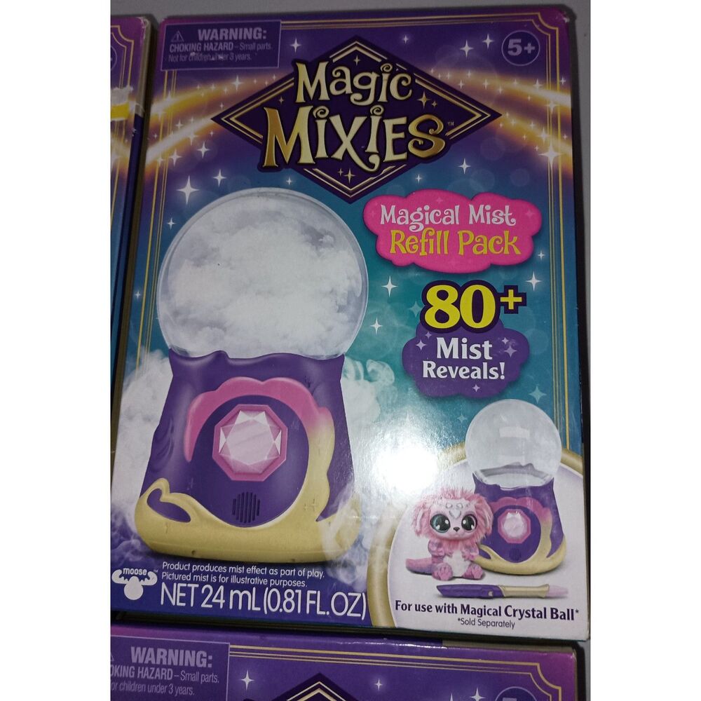 MAGIC MIXIES:  Magical Mist and Spells Refill Packs - Electronic Pet (4 NEW)